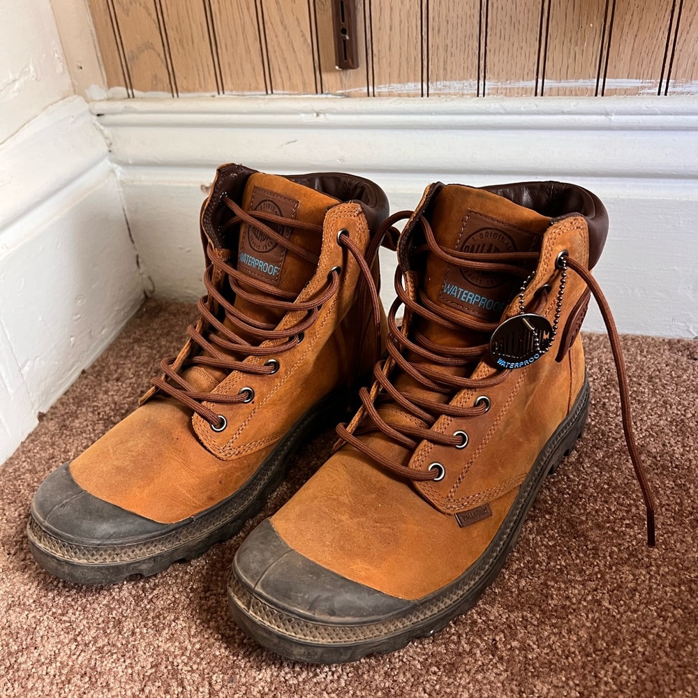 Waterproof Palladium Boots